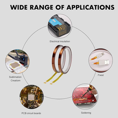 Guter Preis Glatte Druckoberfläche und Druckbarkeitseigenschaft mit Kapton-Polyimid-Band online