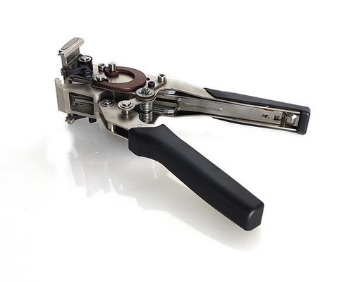 Guter Preis Esd-Schwarz-Griff-Stahl SMT-Spleiß-Werkzeug für SMT-Spulen-Band online