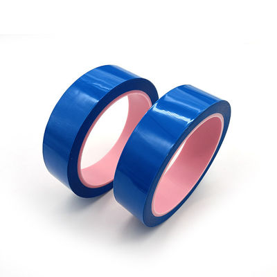 Blue Packing ESD Adhesive Tape 2.12mil Anti Static Tapes PET Surface