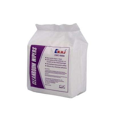 Guter Preis Zellulose fusselfreie des SMT-Schablonen-Reinigungswischer-SMC1004 nichtgewebtes Cleanroom-Abwischen online