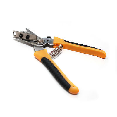 Guter Preis Positioniervorgang-Metall-SMT-Spleiß-Werkzeug Scissor gelben Farbgriff online