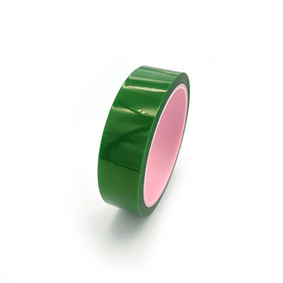 Guter Preis Selbsthaftendes Kreppband-alternde grüne Antifarbe 2.4mil Polyester-Silikon ESD online